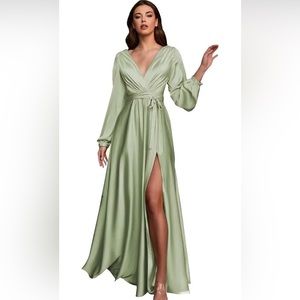 COPY - Sage Green Prom/Wedding Guest Dress